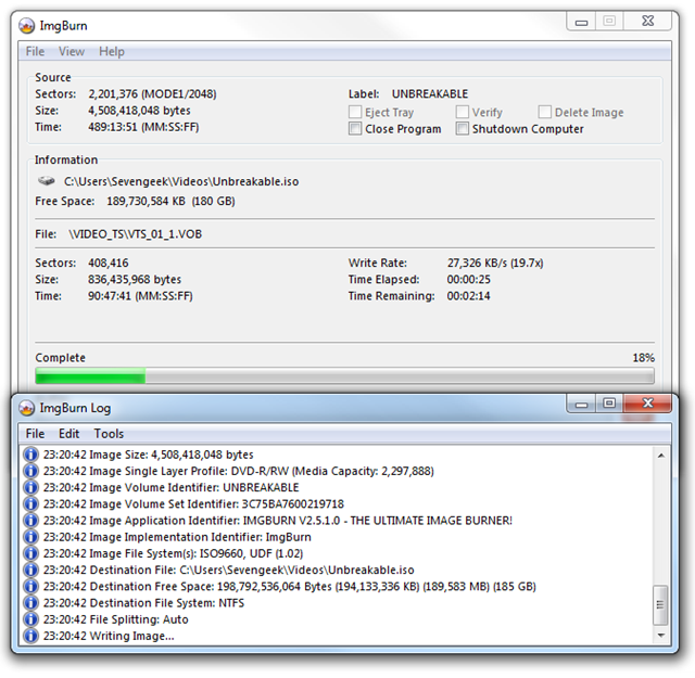 Rip and Convert DVD’s to an ISO Image