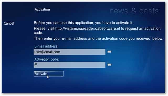 Access Your favorite RSS Feeds in Windows Media Center