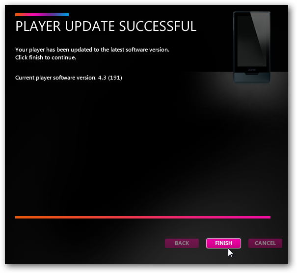 Update Your Zune Player Software