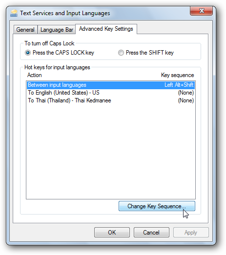 Add keyboard languages to XP, Vista, and Windows 7