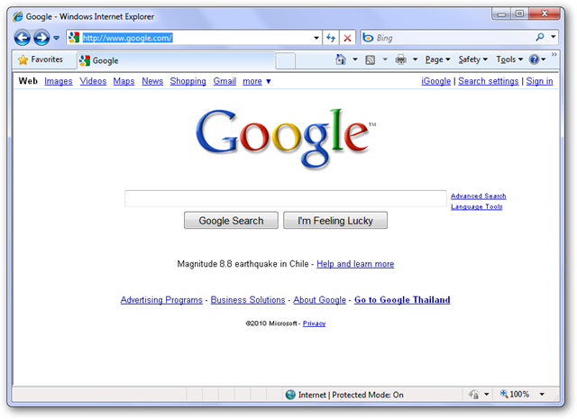 Edit Text in a Webpage with Internet Explorer 8