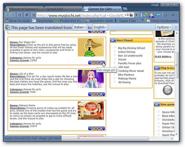 Play a New Random Game Each Day in Chrome