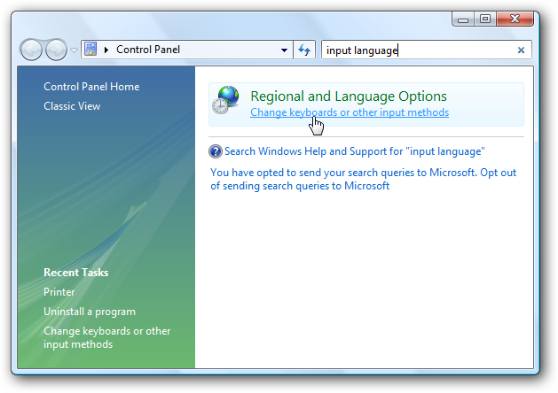 Add keyboard languages to XP, Vista, and Windows 7