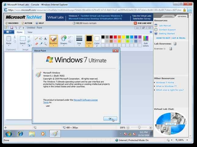 Test Drive Windows 7 Online with Virtual Labs