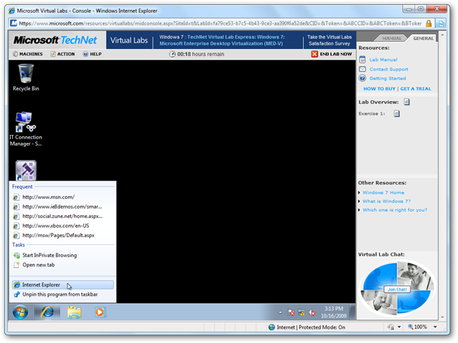 Windows 7 Test Machine Test Drive Windows 7 Online with Virtual Labs