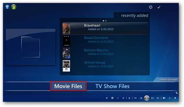 Getting Started with Media Browser for Windows Media Center