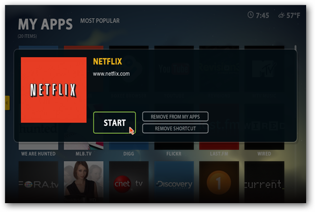 Watch Netflix Instant Movies in Boxee