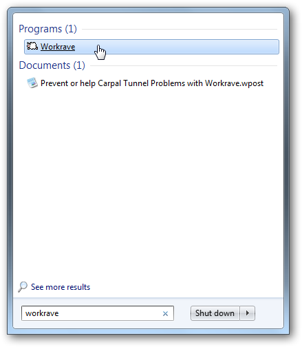 Help Prevent Carpal Tunnel Problems with Workrave