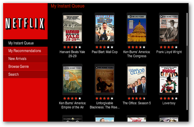 Watch Netflix Instant Movies in Boxee
