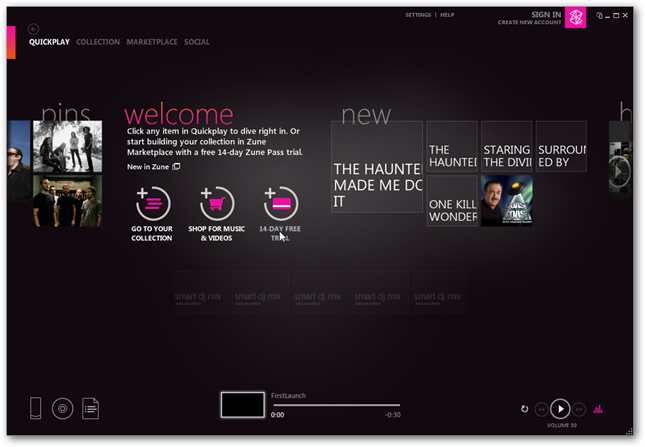 Experience your music in a whole new way with Zune for PC