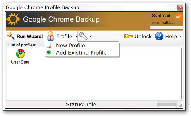 Create and Backup Multiple Profiles in Google Chrome