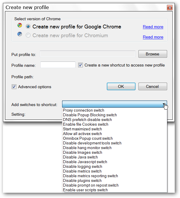 Create and Backup Multiple Profiles in Google Chrome