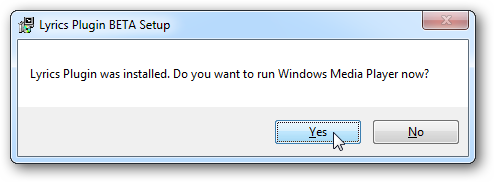 Display Song Lyrics in Windows Media Player with Lyrics Plugin