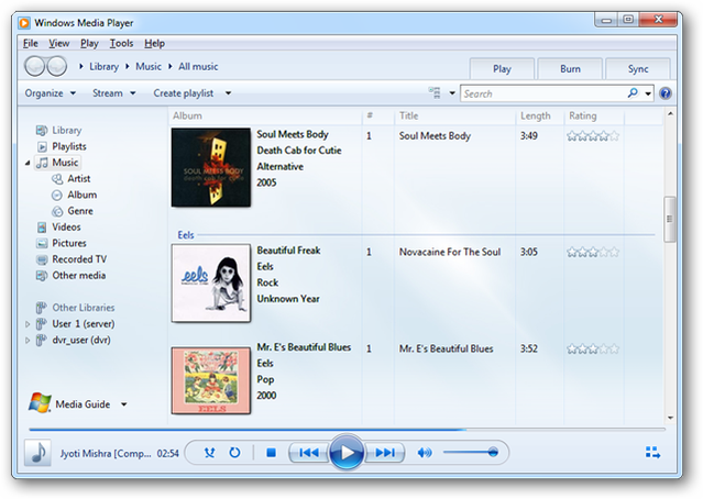 Update Metadata and Cover Art in Windows Media Player 12