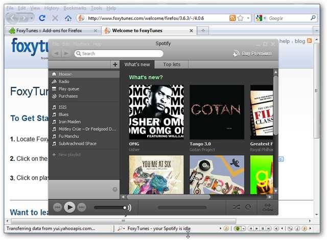 Control Your Favorite Music Player from Firefox