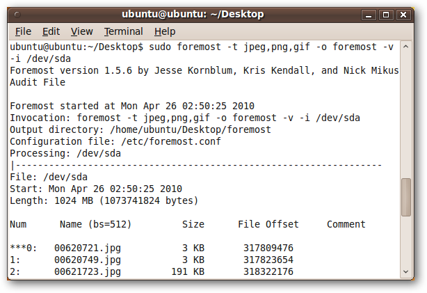 Recover Data Like a Forensics Expert Using an Ubuntu Live CD