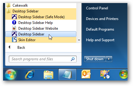Add the Vista Style Sidebar Back to Windows 7