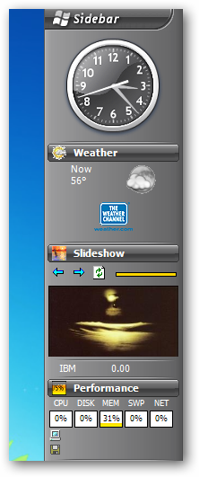 Add the Vista Style Sidebar Back to Windows 7