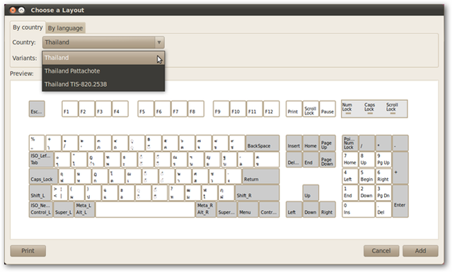 Add Keyboard Input Language to Ubuntu