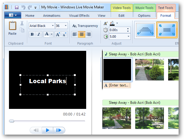 Turn Photos and Home Videos into Movies with Windows Live Movie Maker