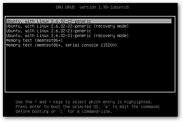 Clean Up the New Ubuntu Grub2 Boot Menu