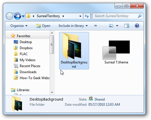 How to Get Windows 7 Theme Wallpapers Without Installing Them