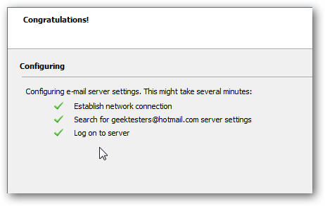 Add Hotmail & Live Email Accounts to Outlook 2010