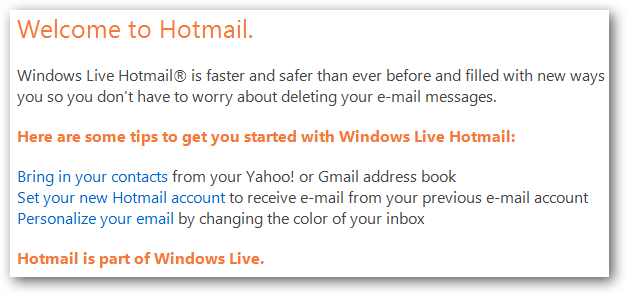Add Hotmail & Live Email Accounts to Outlook 2010