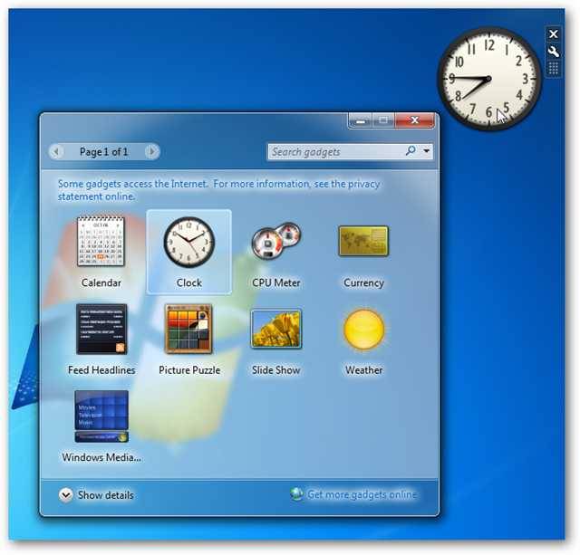 Add the Vista Style Sidebar Back to Windows 7