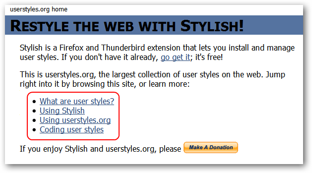Beginner Guide to User Styles for Firefox