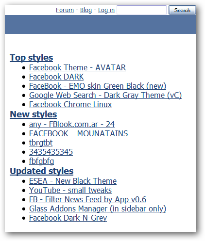 Beginner Guide to User Styles for Firefox