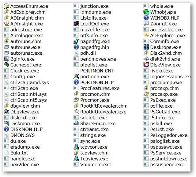 Управляйте Sysinternals Suite и NirSoft из одного места