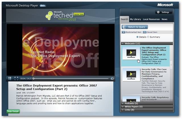 Microsoft Desktop Player is a Valuable Tool for IT Pro’s