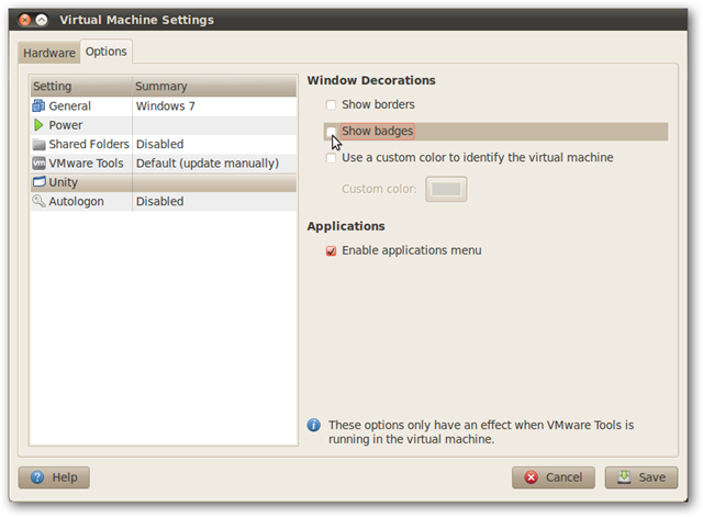 Run Windows in Ubuntu with VMware Player