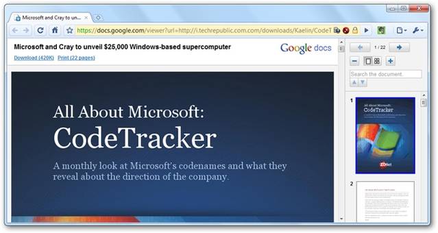 View Docs and PDFs Directly in Google Chrome
