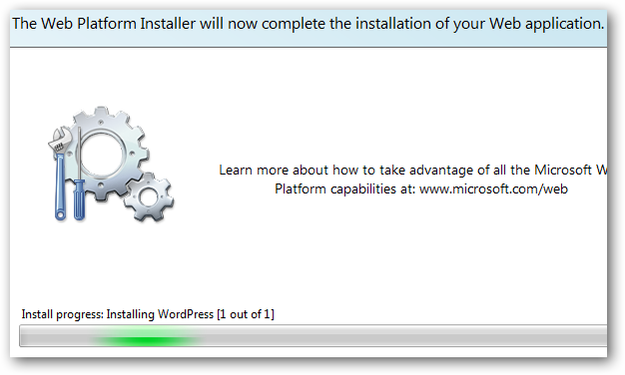 Run WordPress & Other Web Apps with Windows Web Platform