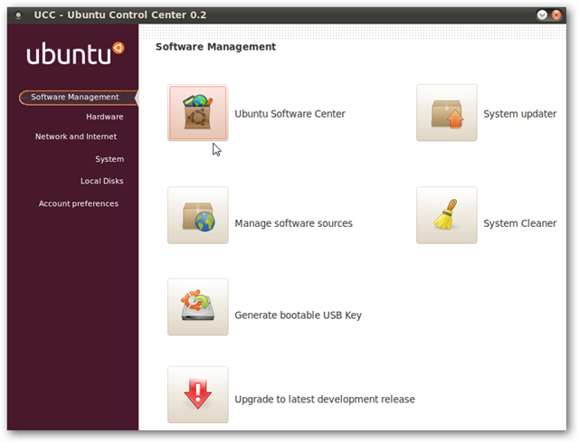 Ubuntu Control Center Makes Using Ubuntu Easier
