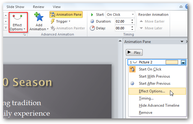 How to Animate Text and Objects in PowerPoint 2010
