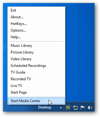 Enable Full Screen Mode in Media Center Without Trapping the Mouse