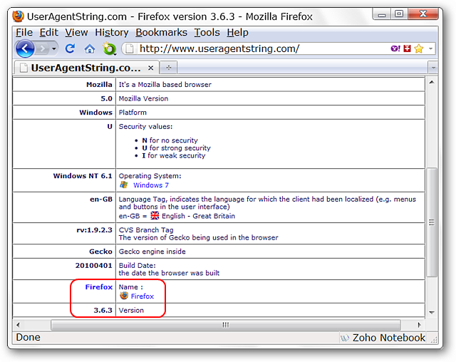 How To Change the User Agent String in Firefox
