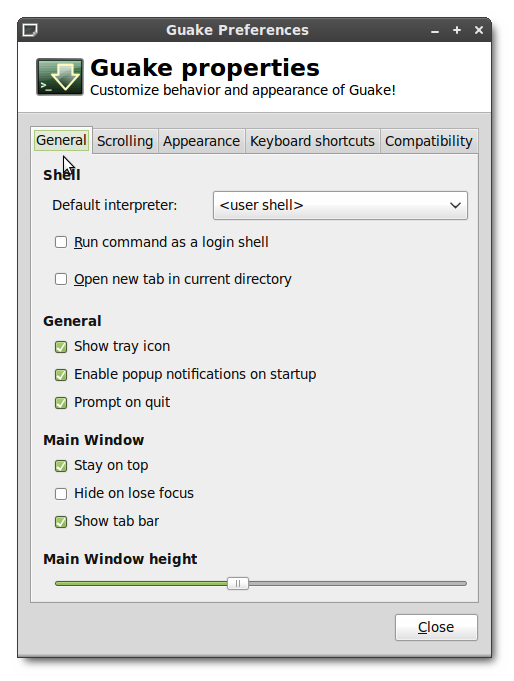 Guake Icon Four Ways to get Instant Access to a Terminal in Linux