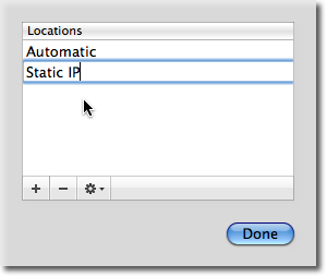 Beginner: How To Set Up A Static IP in Mac OS X