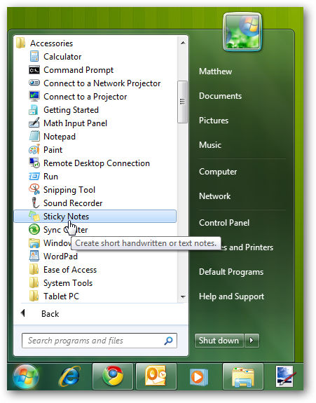How to Use Windows 7's Sticky Notes
