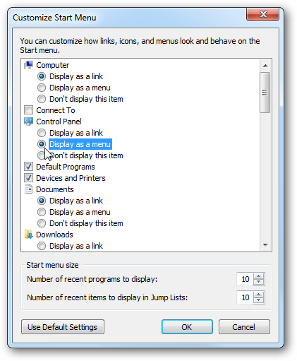 Beginner Geek: Show Start Menu Items in Expanded View in Windows 7