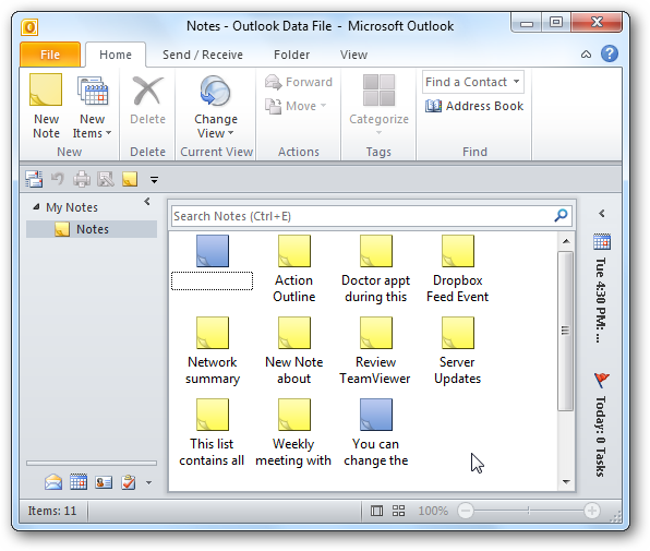 Beginner’s Guide to Using the Notes Feature in Outlook
