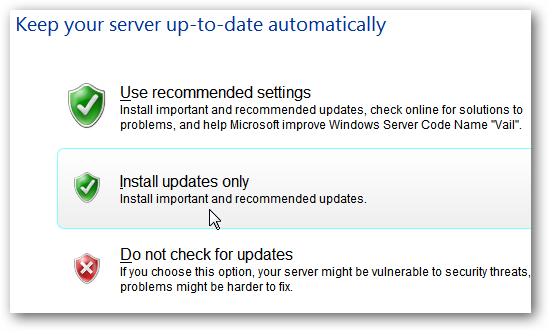 Screenshot Tour: Windows Home Server Beta 