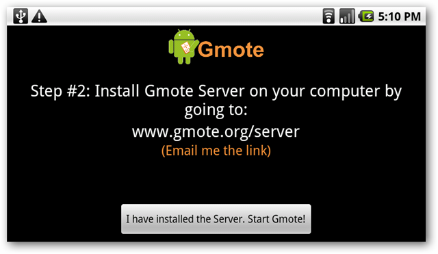 Gremote Turn Your Android Phone into a Remote Control for Your PC