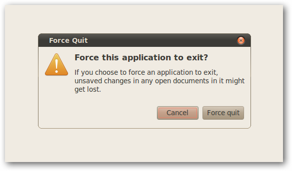 Force Quit an Unresponsive Graphical Application in Ubuntu