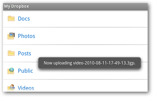 How to Use Dropbox with an Android Phone