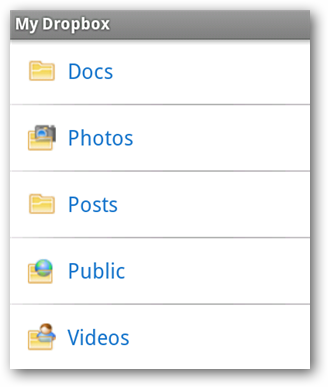 How to Use Dropbox with an Android Phone